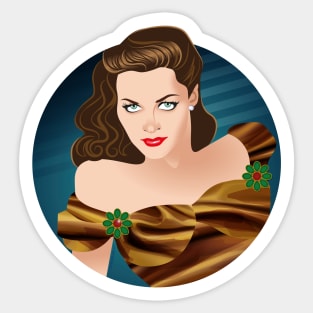 Yvonne De Carlo Sticker